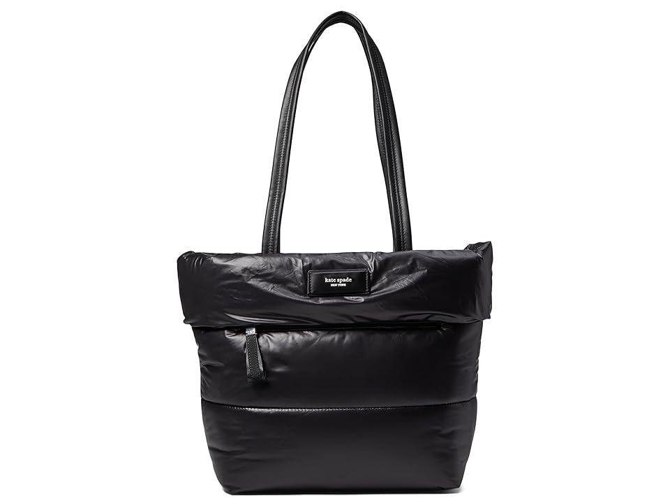 Kate Spade New York Puffed Puffy Fabric Small Tote Handbags Product Image