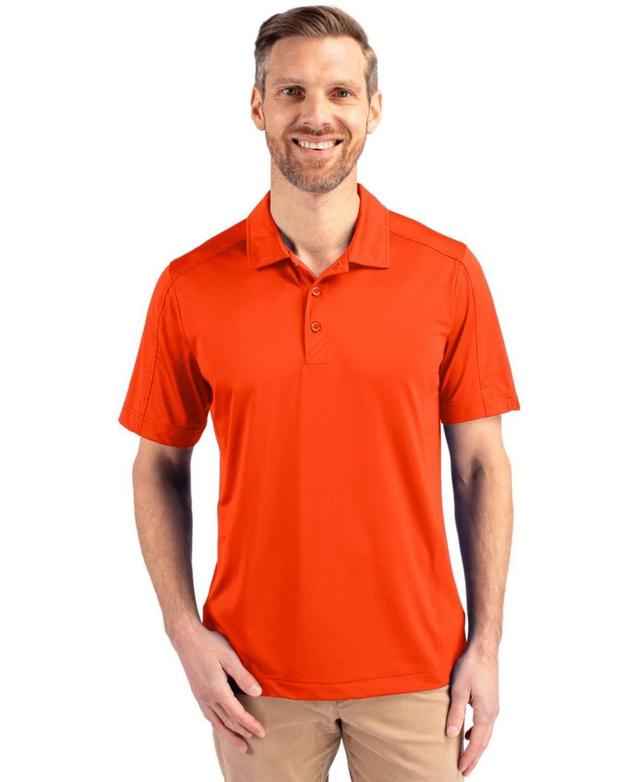 Cutter & Buck Mens Prospect Textured Stretch Polo Shirt Product Image