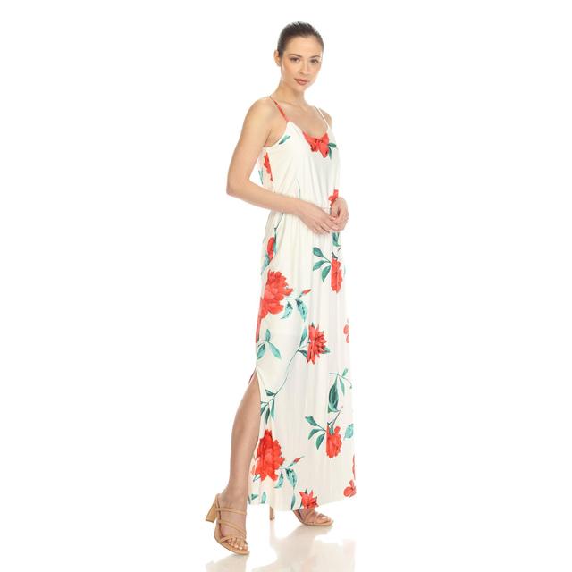 Floral Strap Maxi Dress Product Image