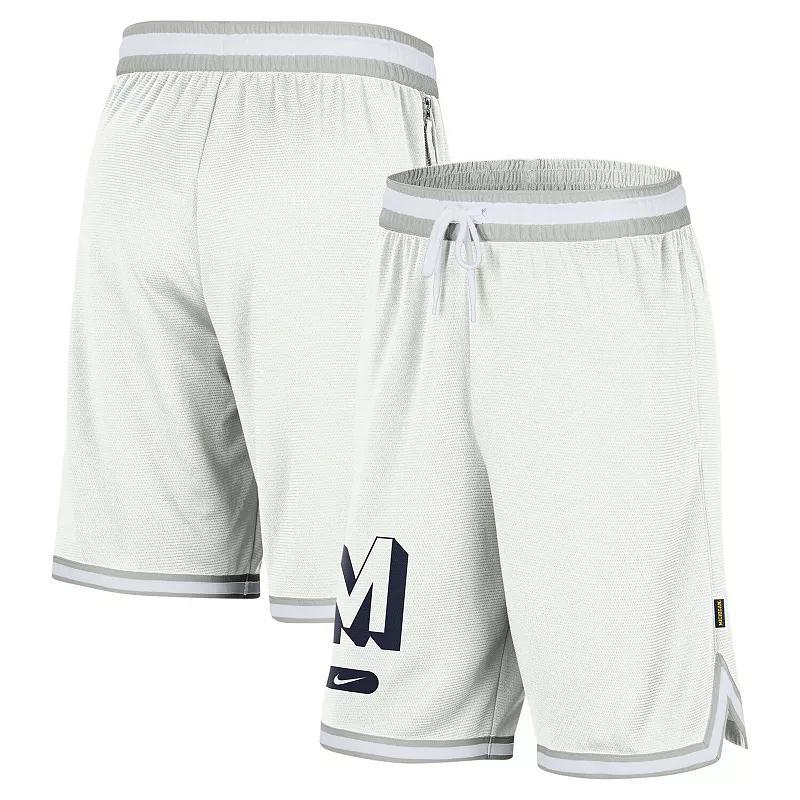 Mens Nike White Michigan Wolverines Dna 3.0 Performance Shorts Product Image