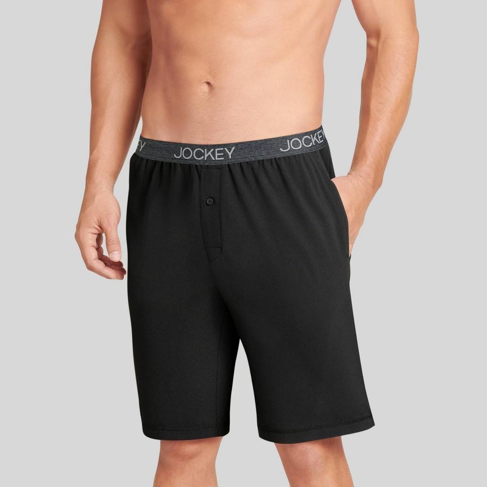 Jockey Generation Mens 9 Ultrasoft Pajama Shorts - Black M Product Image