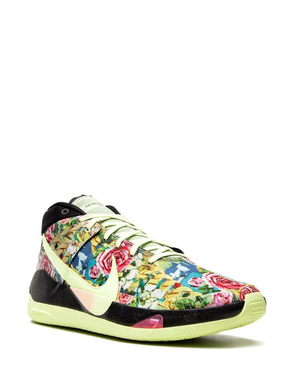 Kd13 High-top Sneakers In Green Product Image