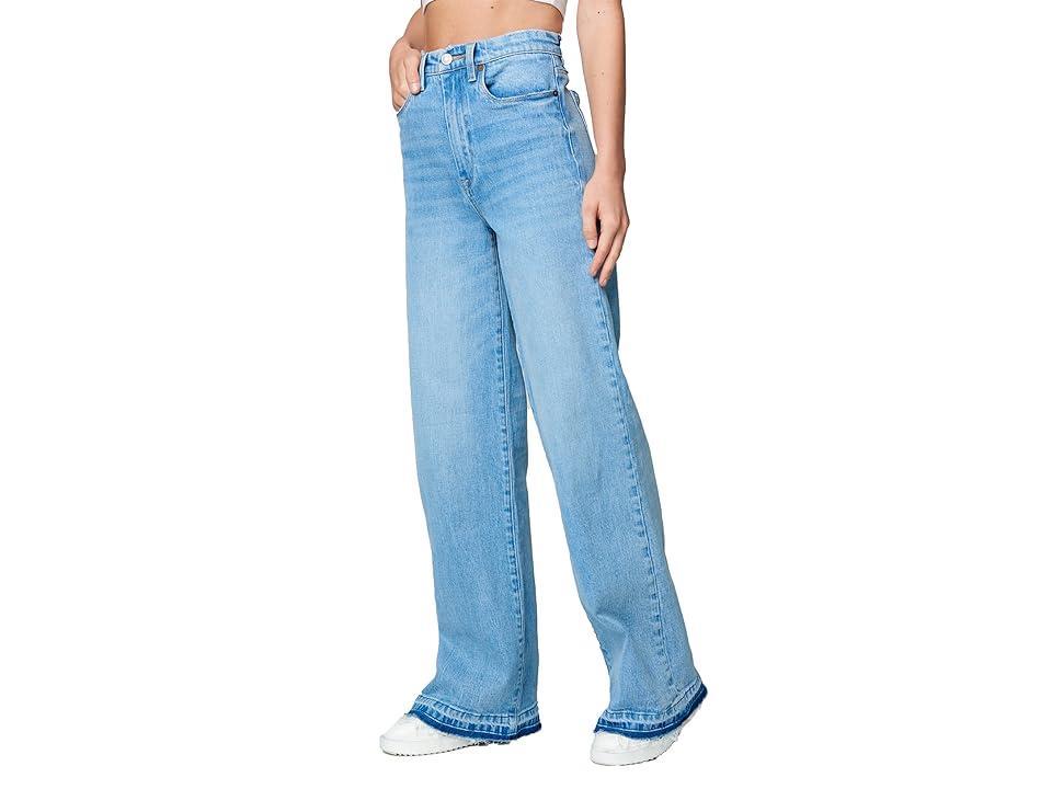 Blank NYC Franklin High-Rise Wide Leg Rib Cage Jeans in Warm Celebration (Warm Celebration) Women's Jeans Product Image