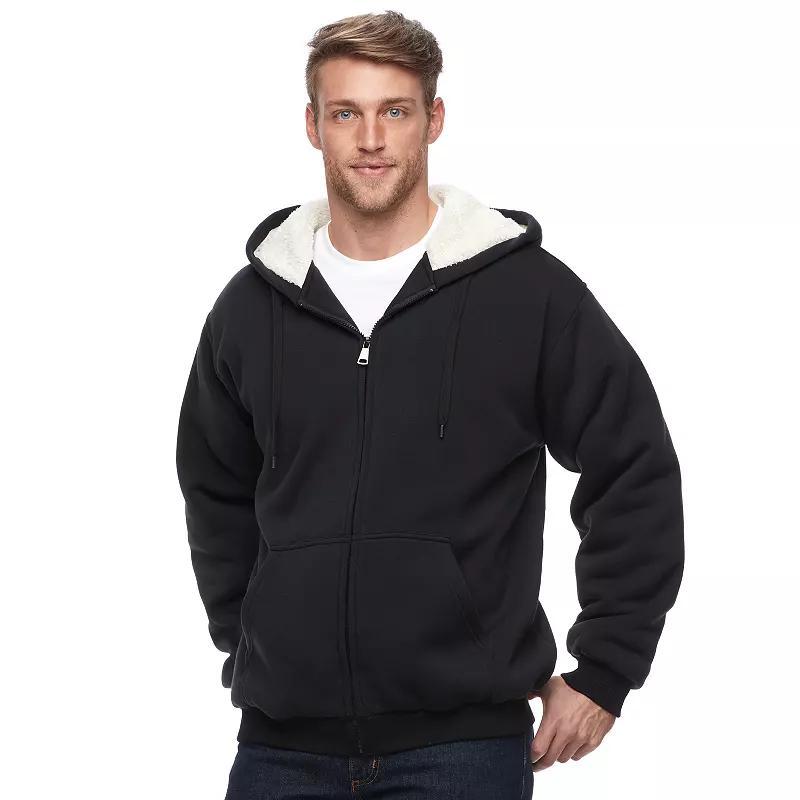 Mens Victory 40 Sherpa-Lined Fleece Jacket Blue Product Image