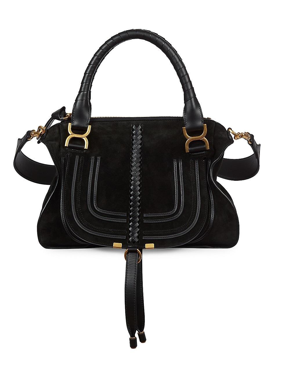 Chlo Medium Marcie Leather Satchel Product Image