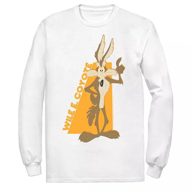 Mens Looney Tunes Wile E. Coyote Orange Hue Portrait Tee Product Image