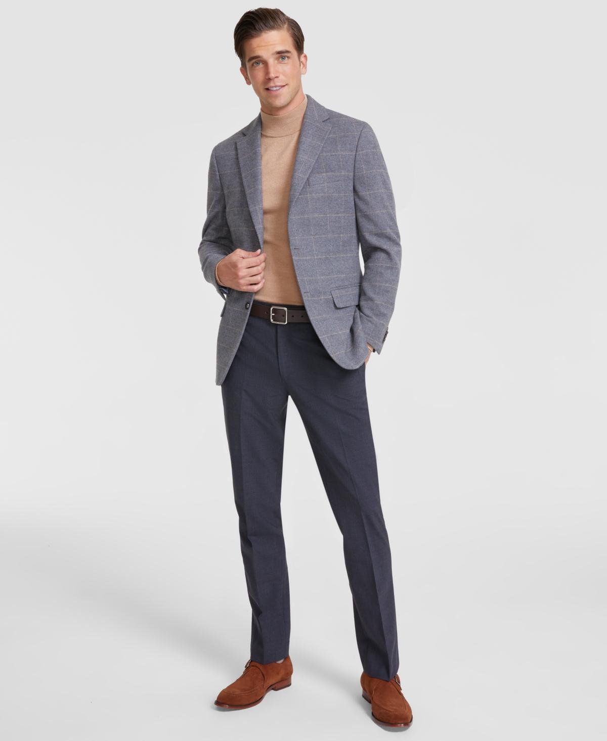 Tommy Hilfiger Mens Modern-Fit Sport Coat - Grey Product Image