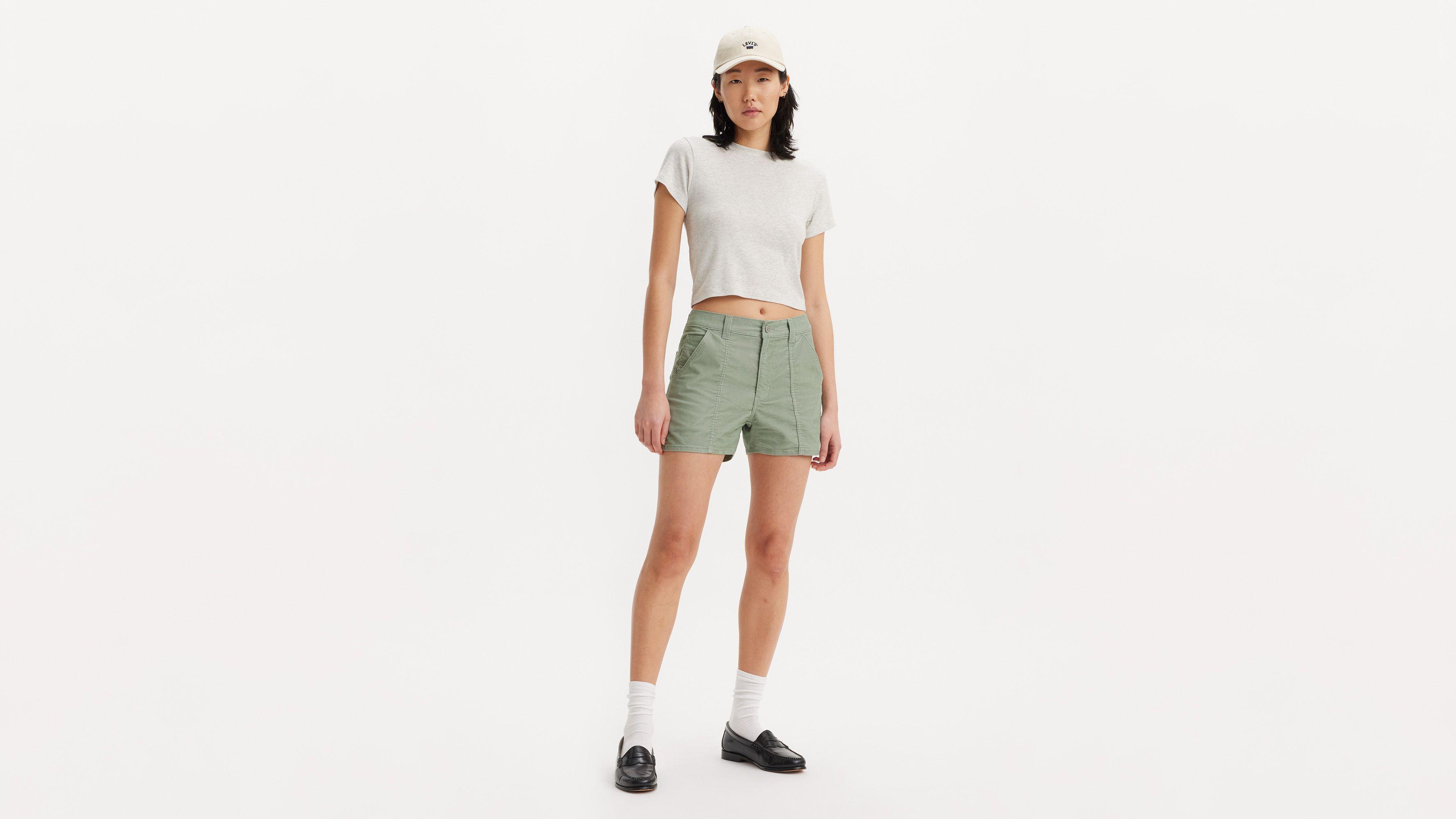 Carpenter Lightweight Corduroy Women's Shorts Product Image