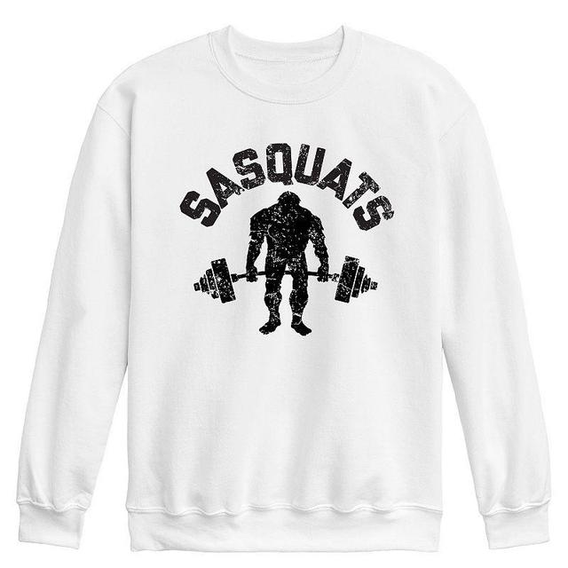 Mens Sasquats Graphic Fleece Sweatshirt Product Image