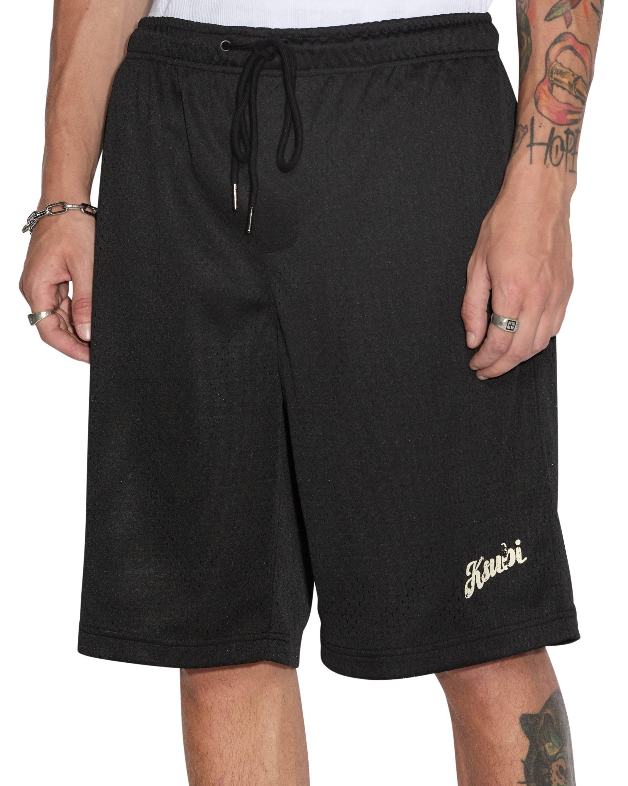 ROLL MESH SHORT BLACK Male Product Image