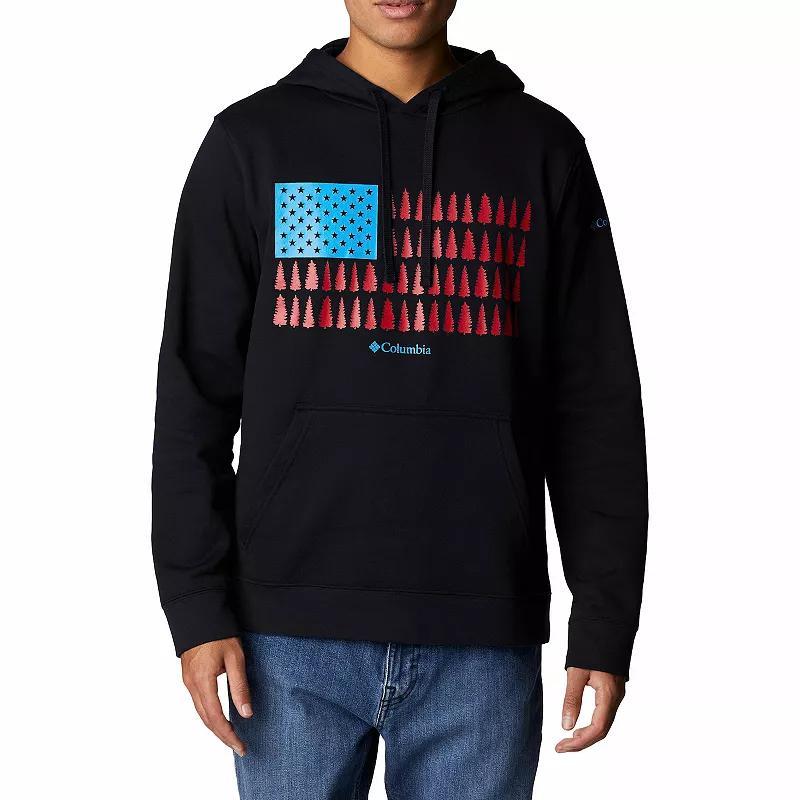 Mens Columbia Trek Graphic Fleece Hoodie Product Image