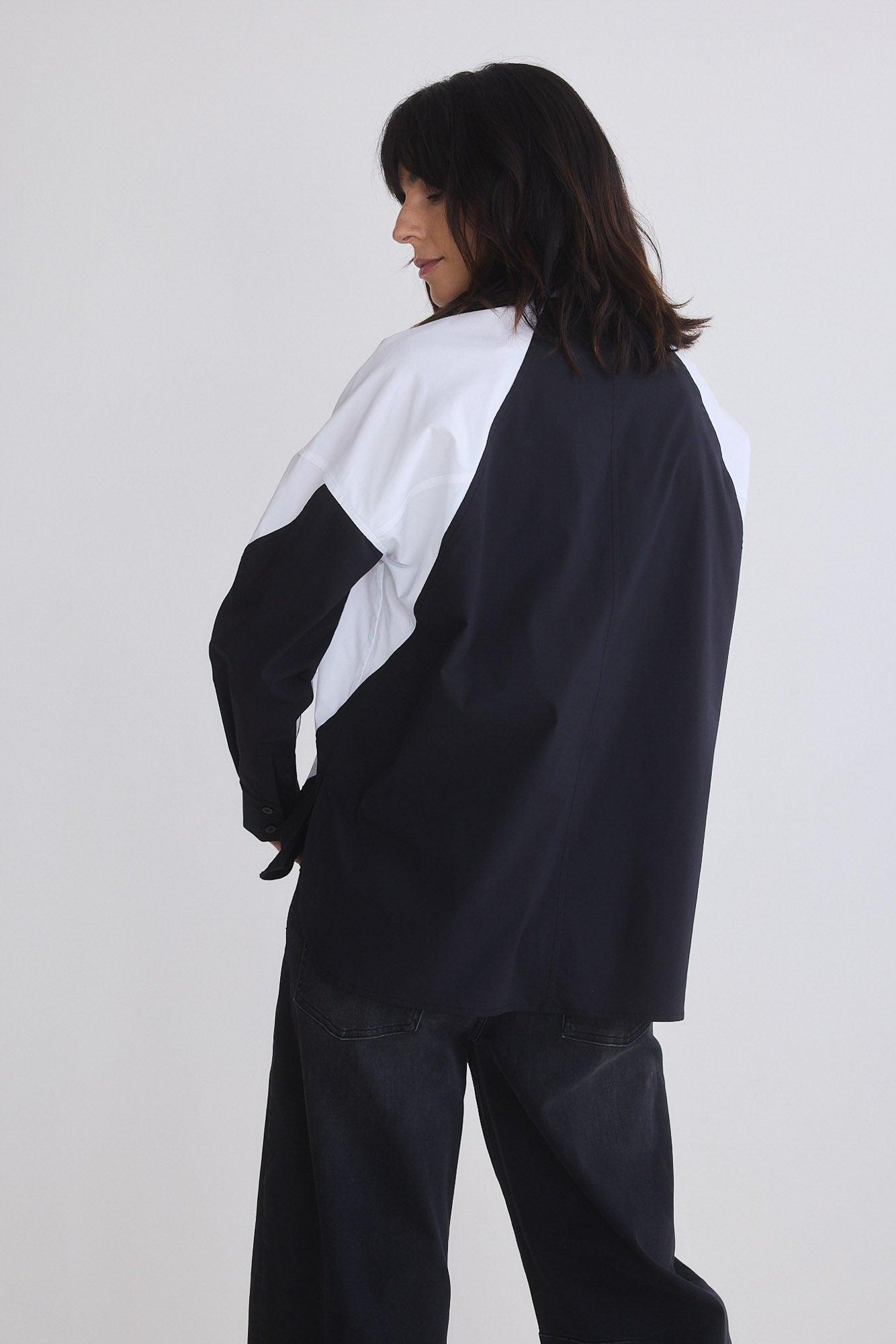 Colorblock Refine Oversized Tunic Product Image