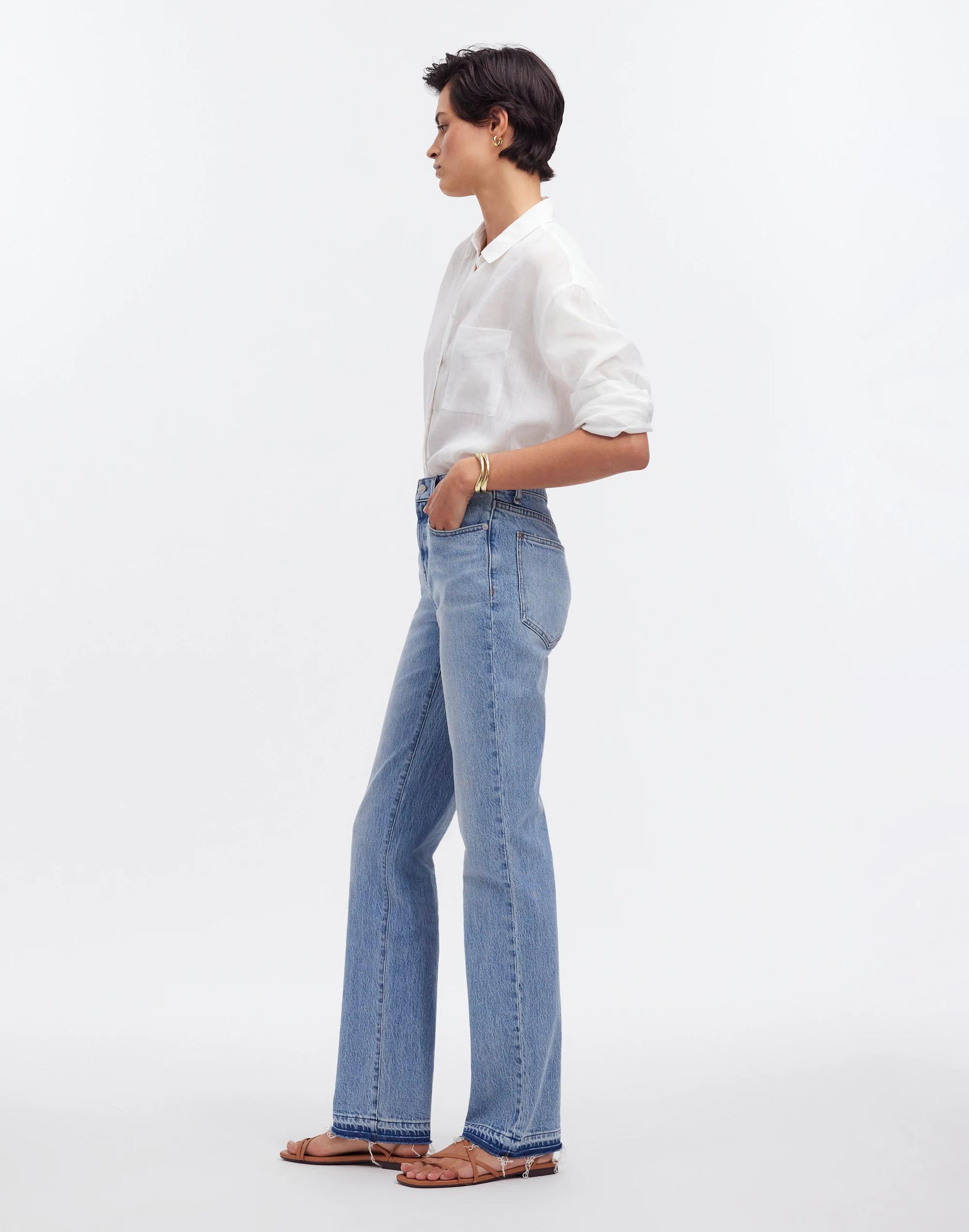 The '90s Straight Mid-Rise Jean in Barbosa Wash Product Image