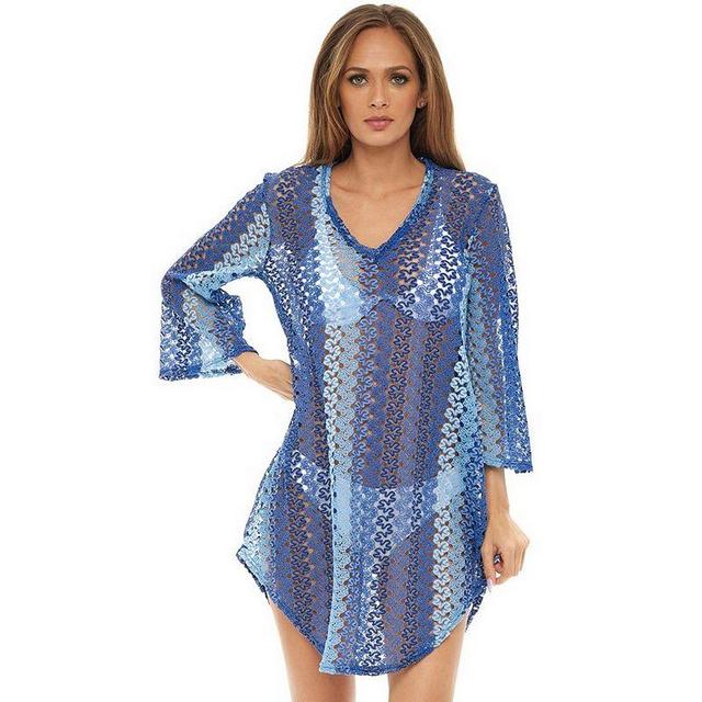 Womens Jordan Taylor V-Neck Coverup Swim Tunic Product Image