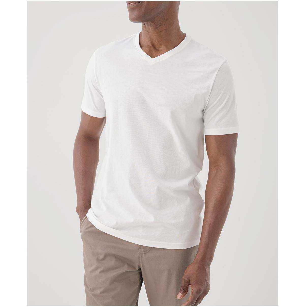 Pact Mens Organic Cotton Softspun V-Neck Tee Product Image