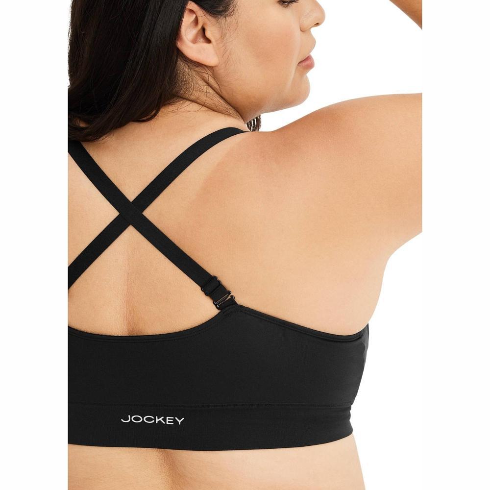 Jockey Women's Light Lift Seamfree Bralette L Black Product Image