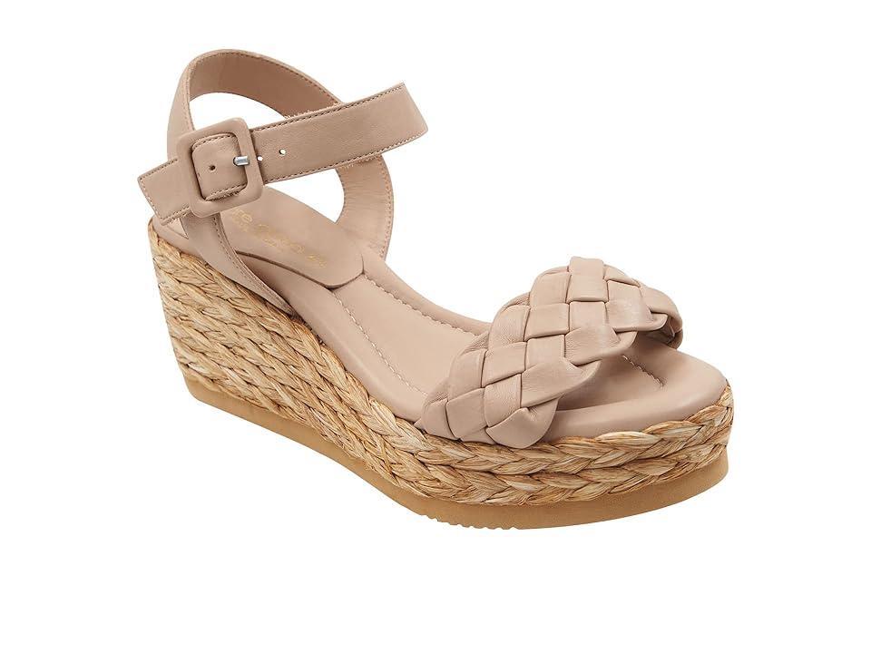 Andre Assous Womens Cecilia Braided Strap Espadrille Wedge Heel Platform Sandals Product Image