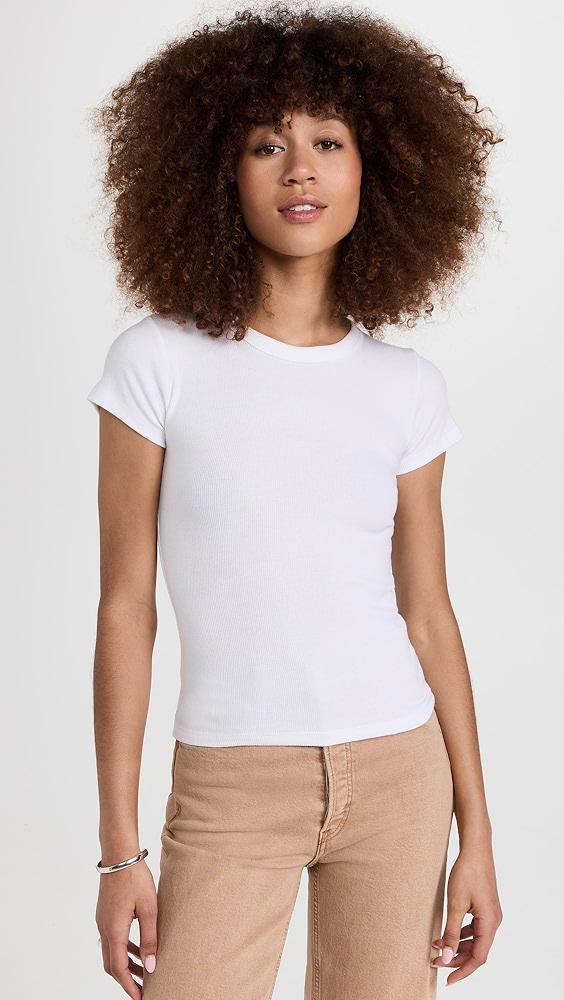 Leset Kelly Rib Tee | Shopbop Product Image