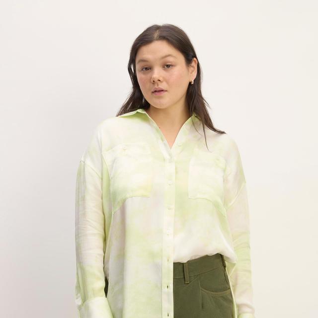 Womens Everlane x Marques Almeida Satin Tie-Dye Shirt by Everlane Product Image