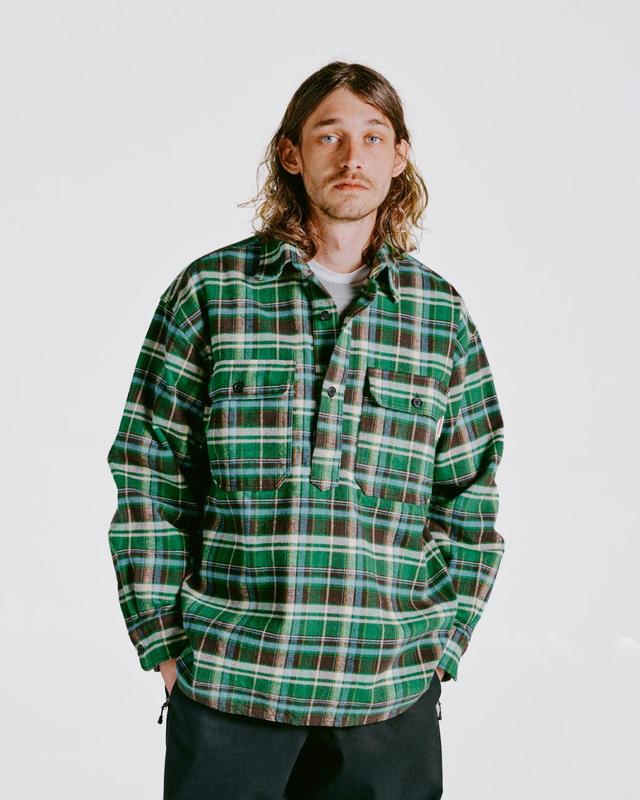 Lumberjack Pullover V.2 / Green Plaid Product Image