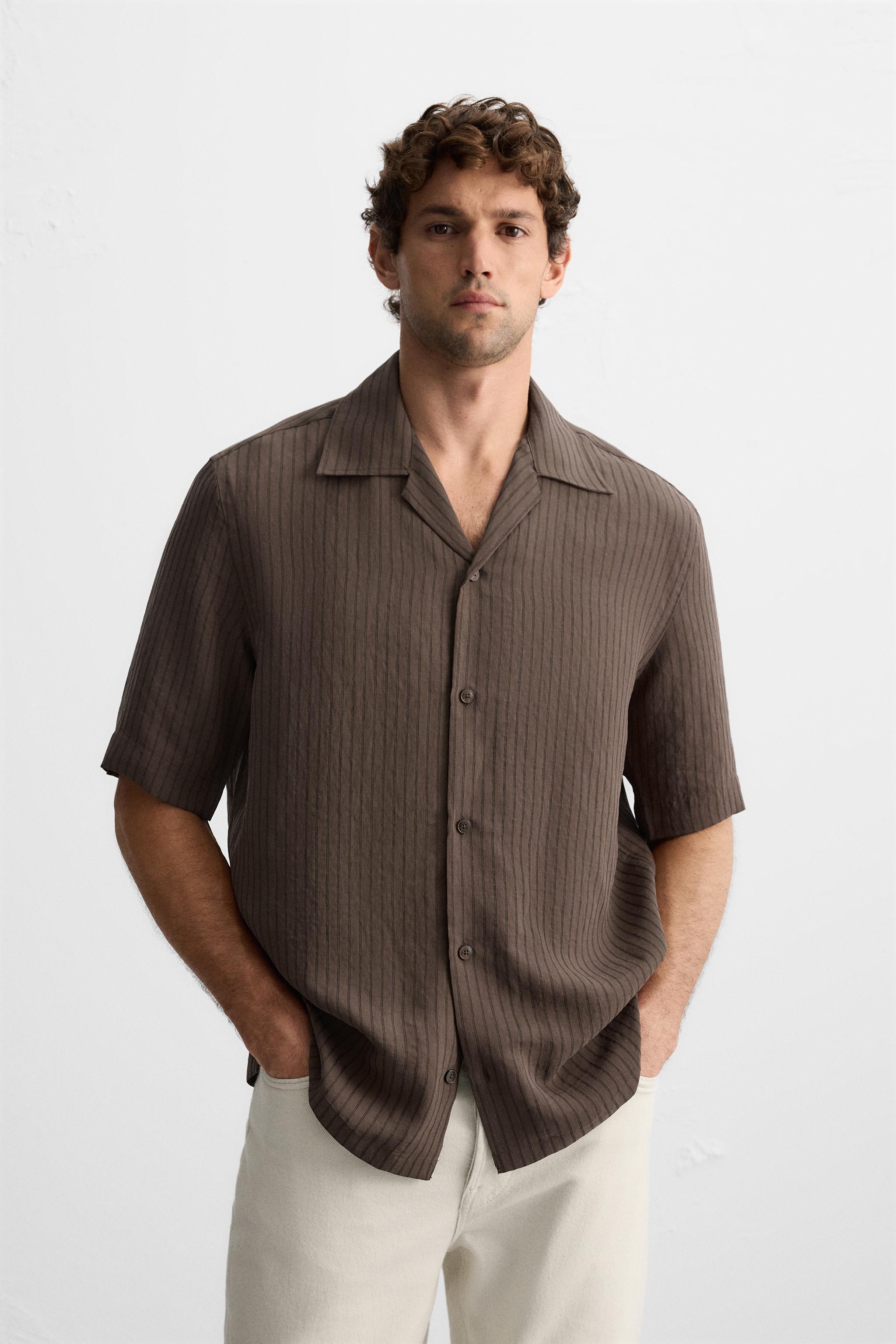 STRIPED JACQUARD SHIRT Product Image