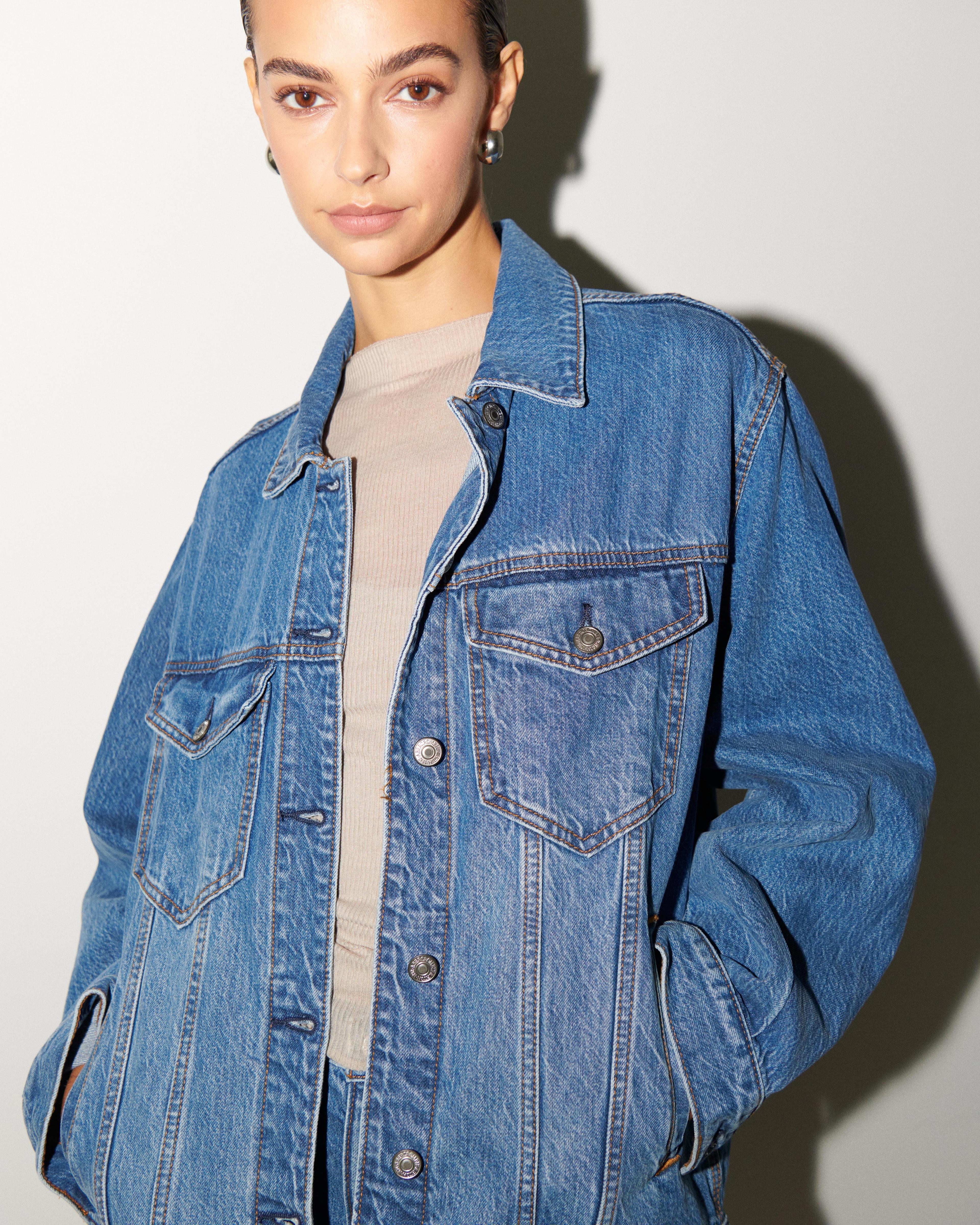 Denim Trucker Jacket Product Image