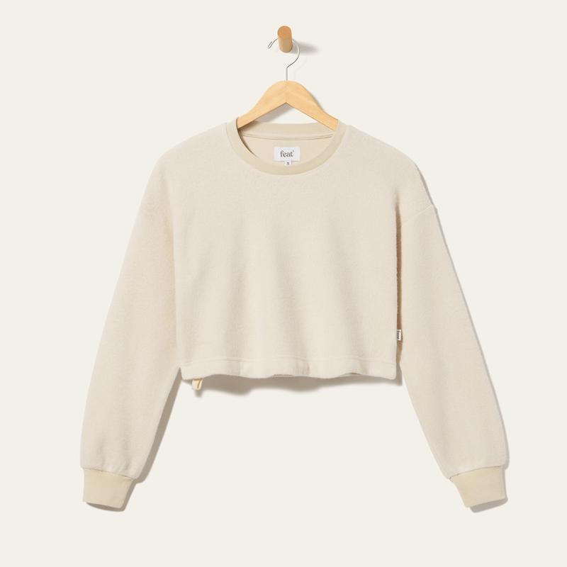 Women's BlanketBlend™ Cropped Crewneck Product Image