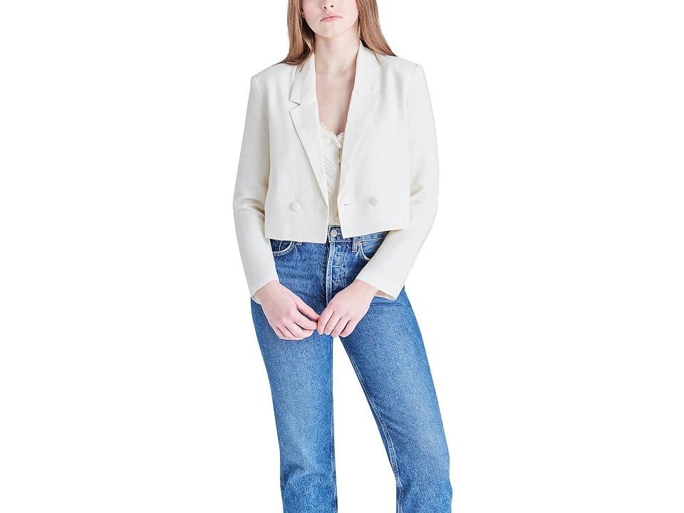 Steve Madden Kourtney Jacket in Ivory. - size S (also in L, M, XL, XS) Product Image