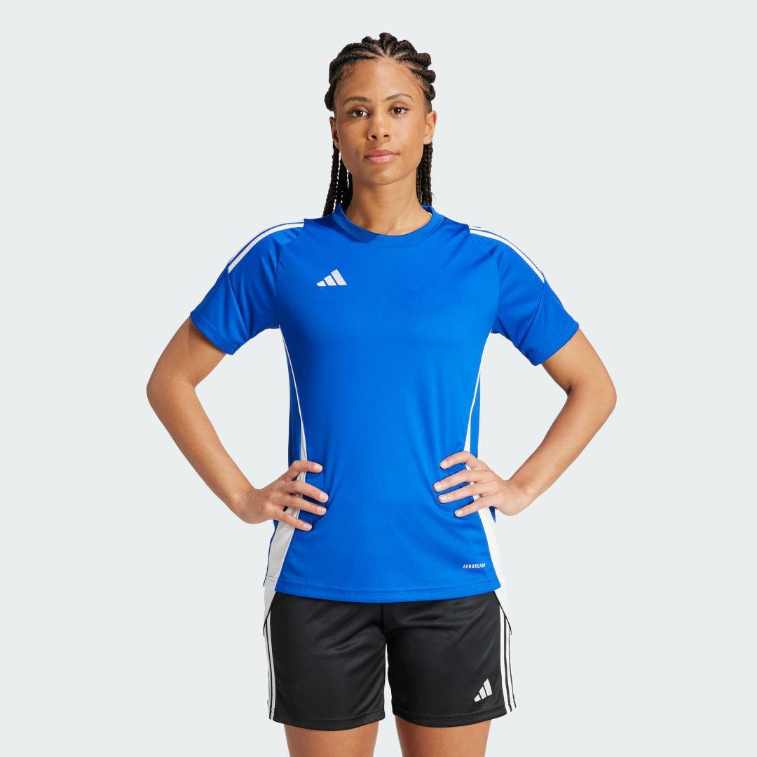 adidas Tiro 24 Jersey Royal Blue L Womens Product Image