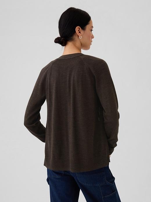 Merino Cardigan Product Image