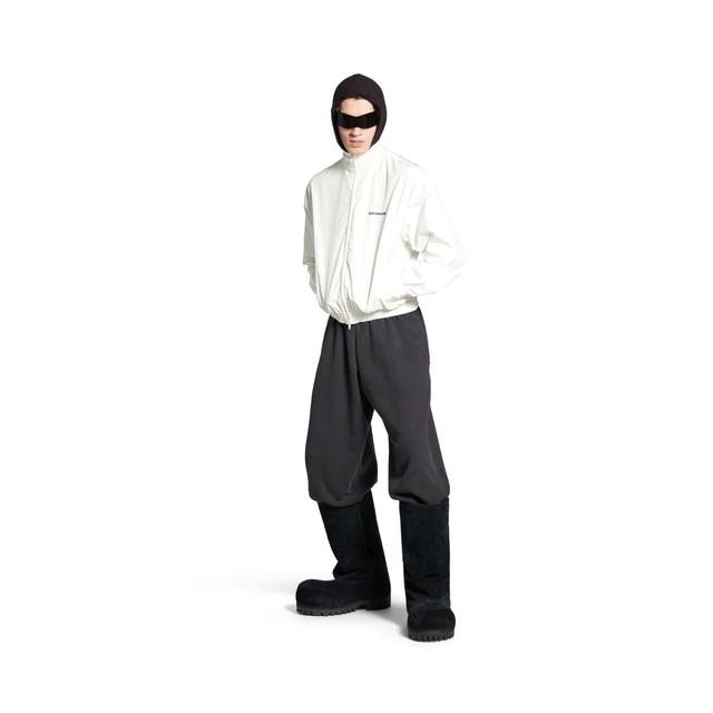 Mirror Balenciaga Regular Tracksuit Jacket in White Product Image