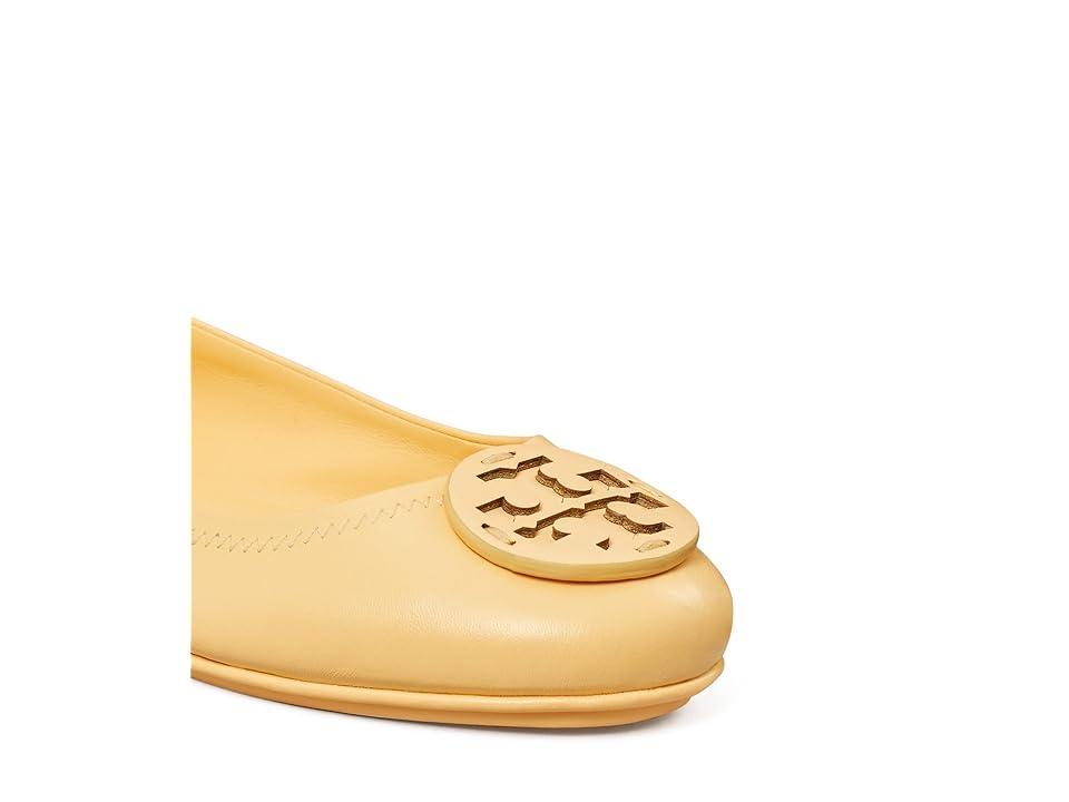 Tory Burch Minnie Travel Ballet Flat (Peach Puff) Women's Shoes Product Image