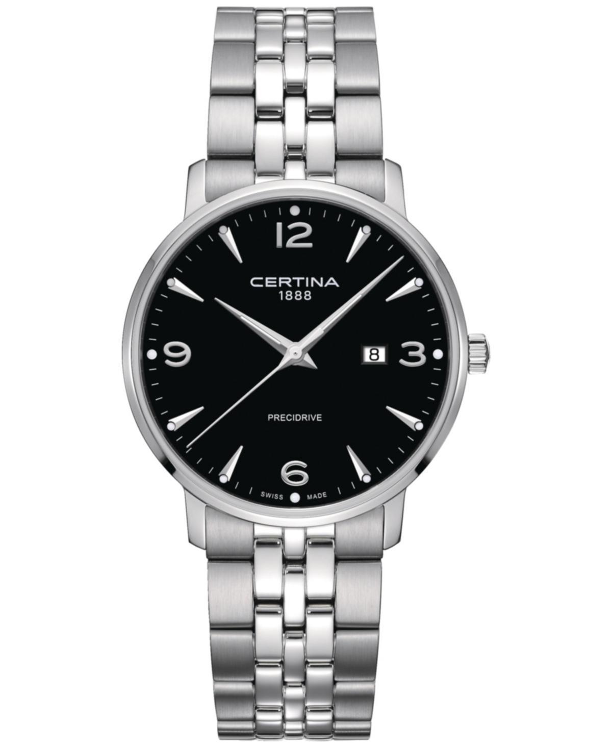 Certina Womens Swiss Ds Caimano Stainless Steel Bracelet Watch 39mm Product Image