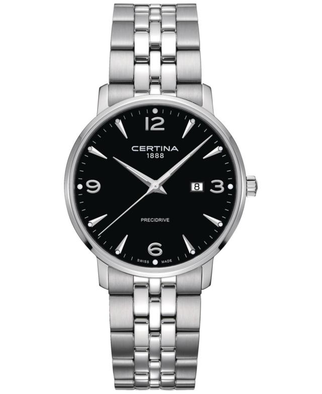 Certina Womens Swiss Ds Caimano Stainless Steel Bracelet Watch 39mm Product Image