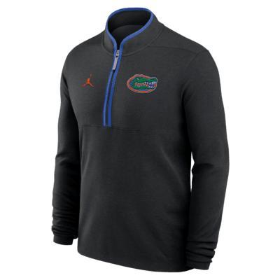 Florida Gators Victory Men's Jordan Brand Dri-FIT College 1/2-Zip Long-Sleeve Top Product Image