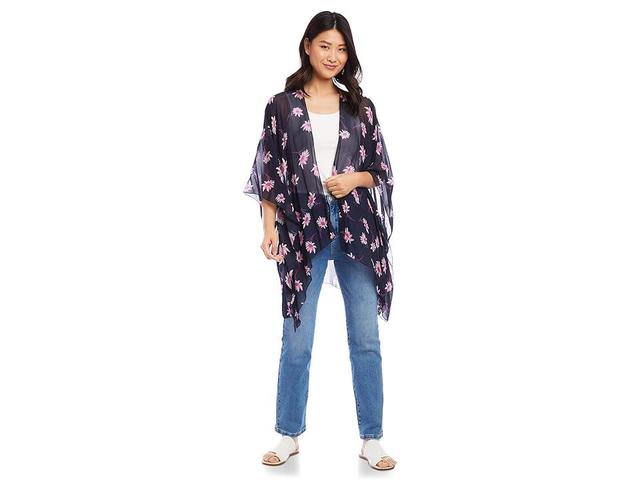 Karen Kane Open Front Jacket Wrap (Daisy) Scarves Product Image