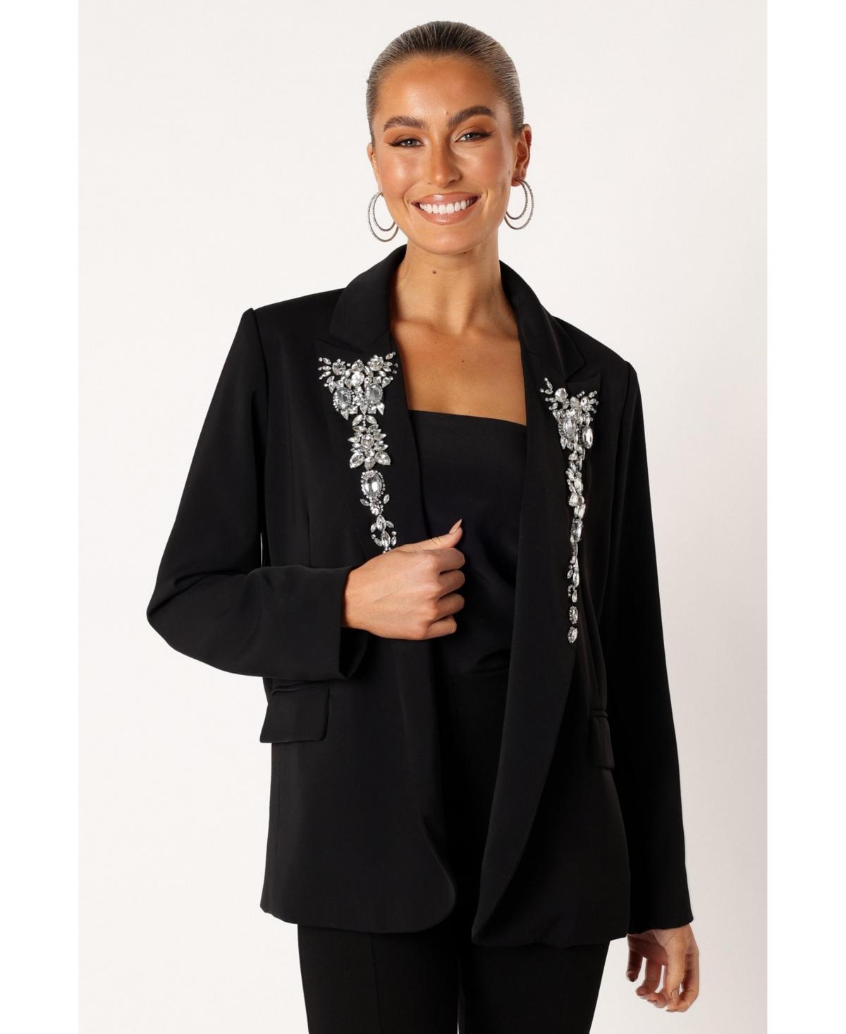 Womens Aubree Embellished Blazer Product Image