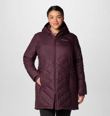 Columbia Women's Heavenly Long Hooded Jacket - Plus Size- Product Image