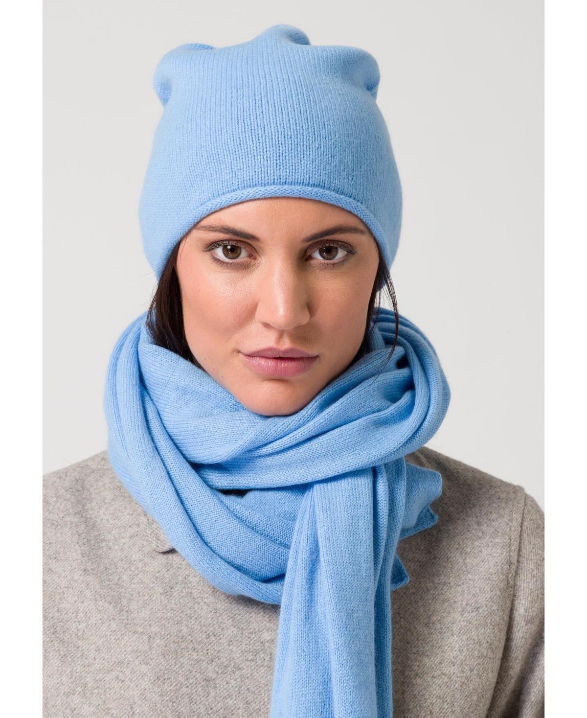 Style Republic Womens Rolled Edge Beanie - Premium Cashmere Product Image