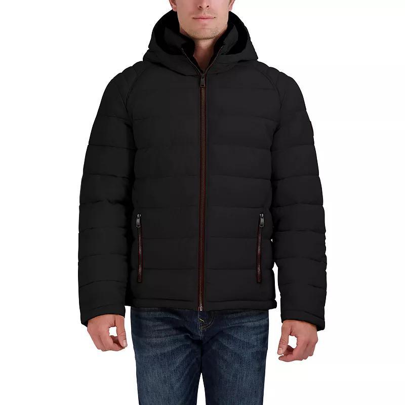 Mens Halitech Quilted Jacket Grey Product Image