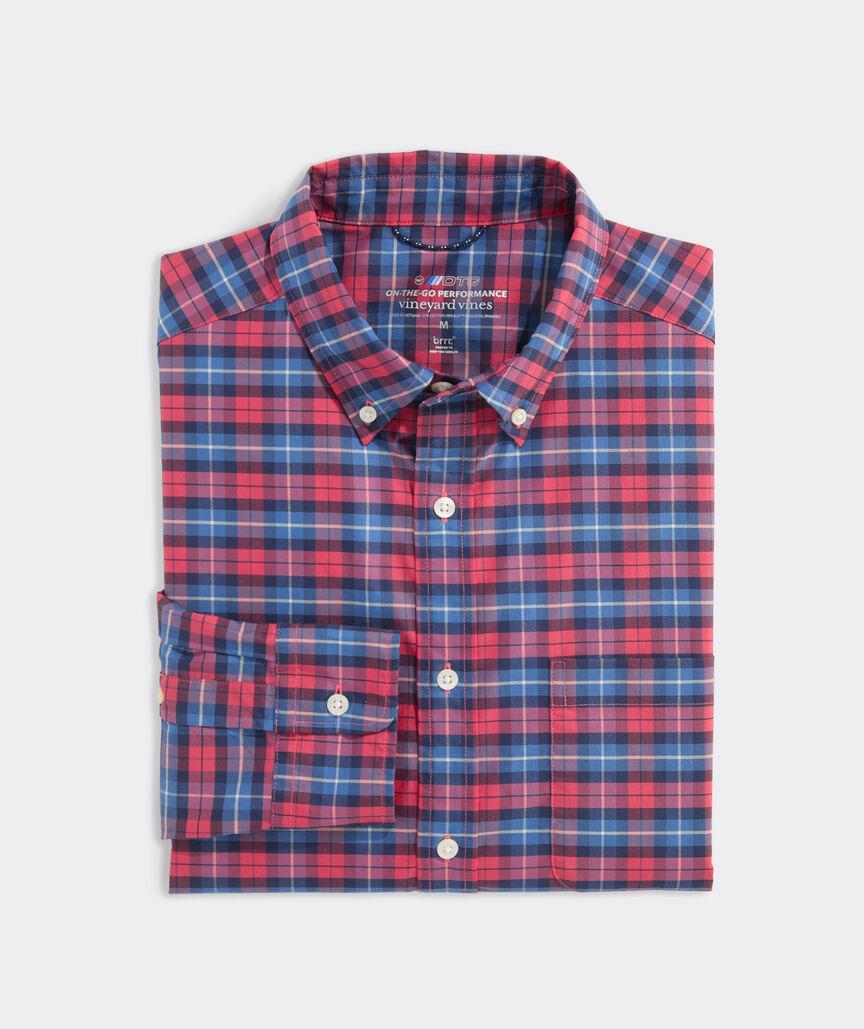 On-The-Go brrrº Plaid Shirt Product Image