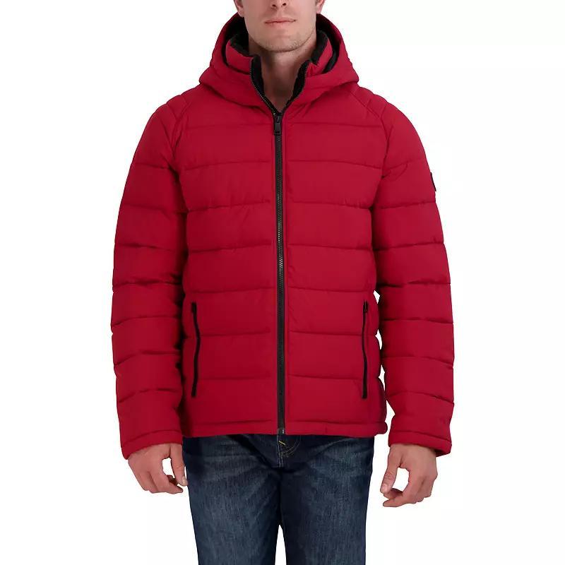 Mens Halitech Quilted Jacket Grey Product Image