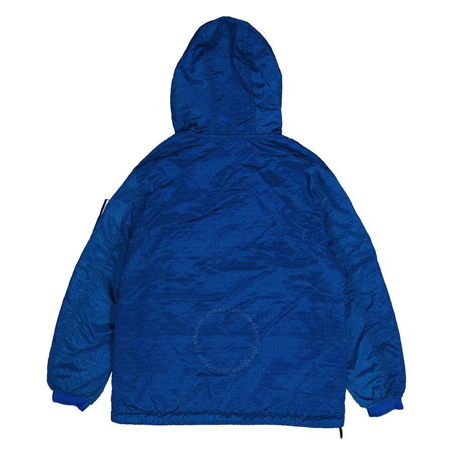 Bright Blue Macro Ripstop Nylon Jacket Product Image