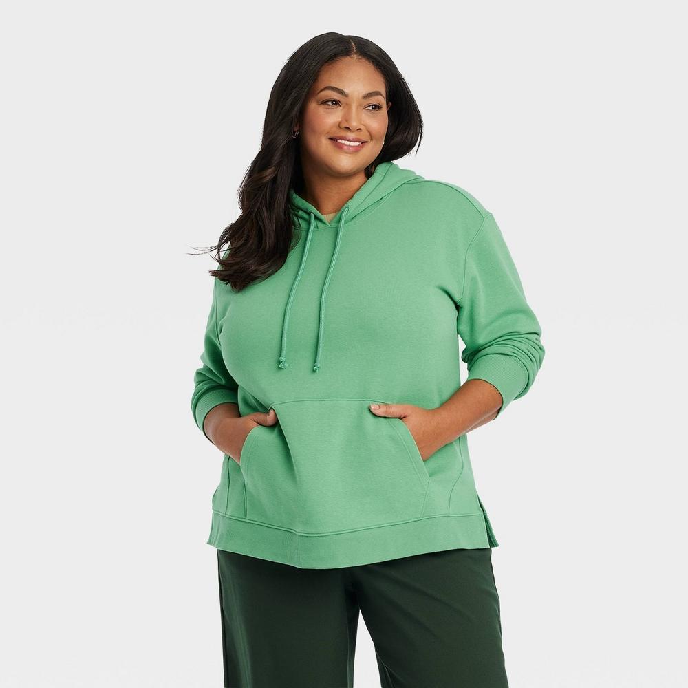 Womens Fleece Hoodie Sweatshirt - Ava & Viv XXL Product Image