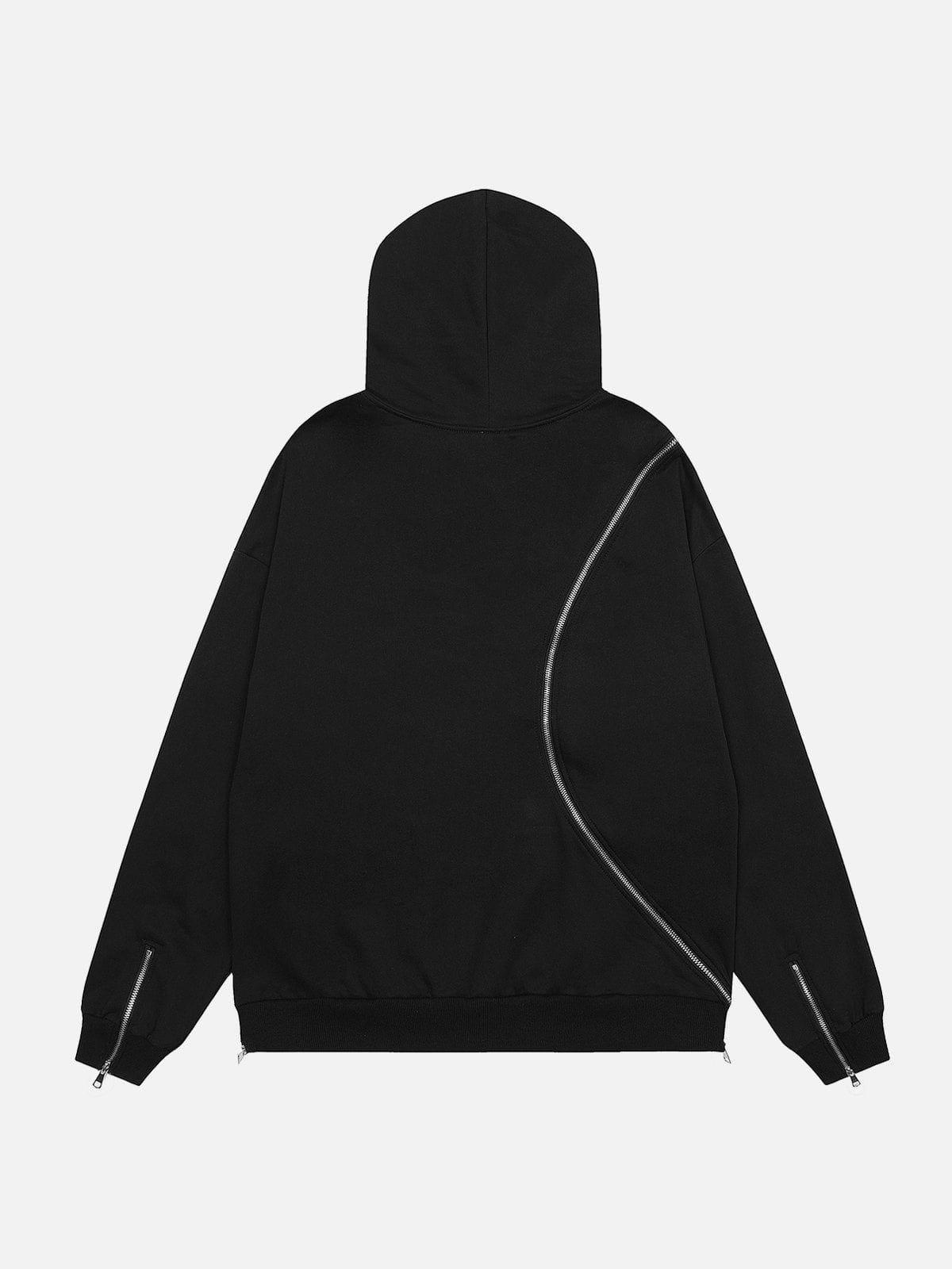 Aelfric Eden Solid Zip Up Hoodie Product Image