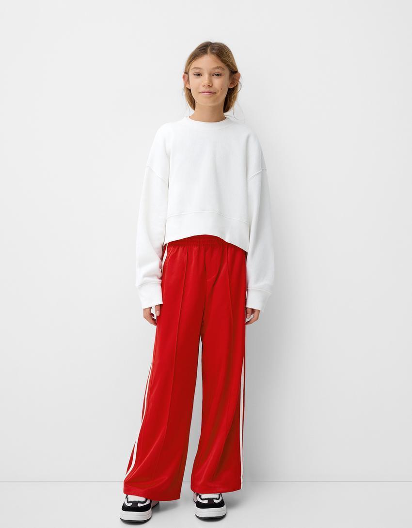 Pants with side stripes Product Image