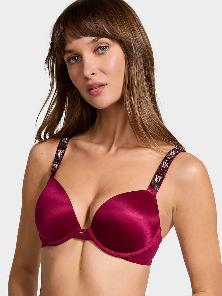 Shine Strap Push-Up Bra Product Image