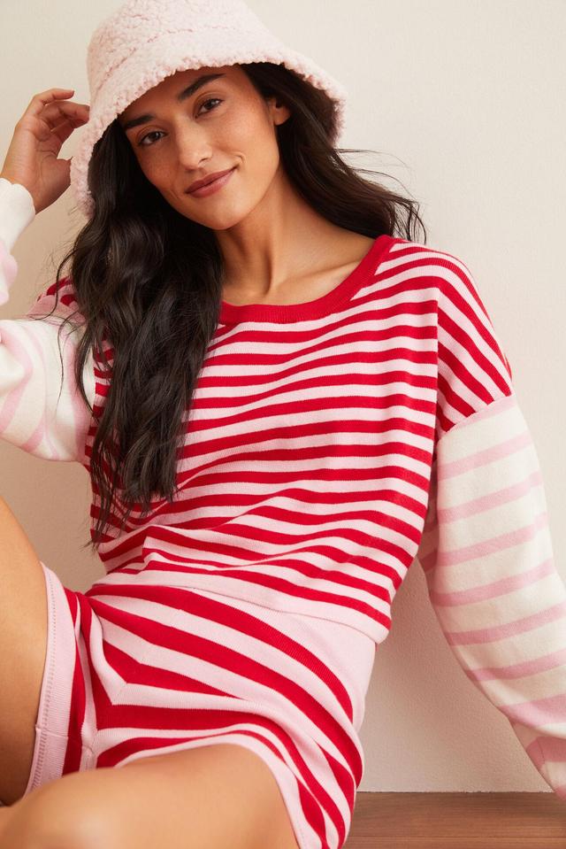 Chilly Days Striped Sweater Product Image