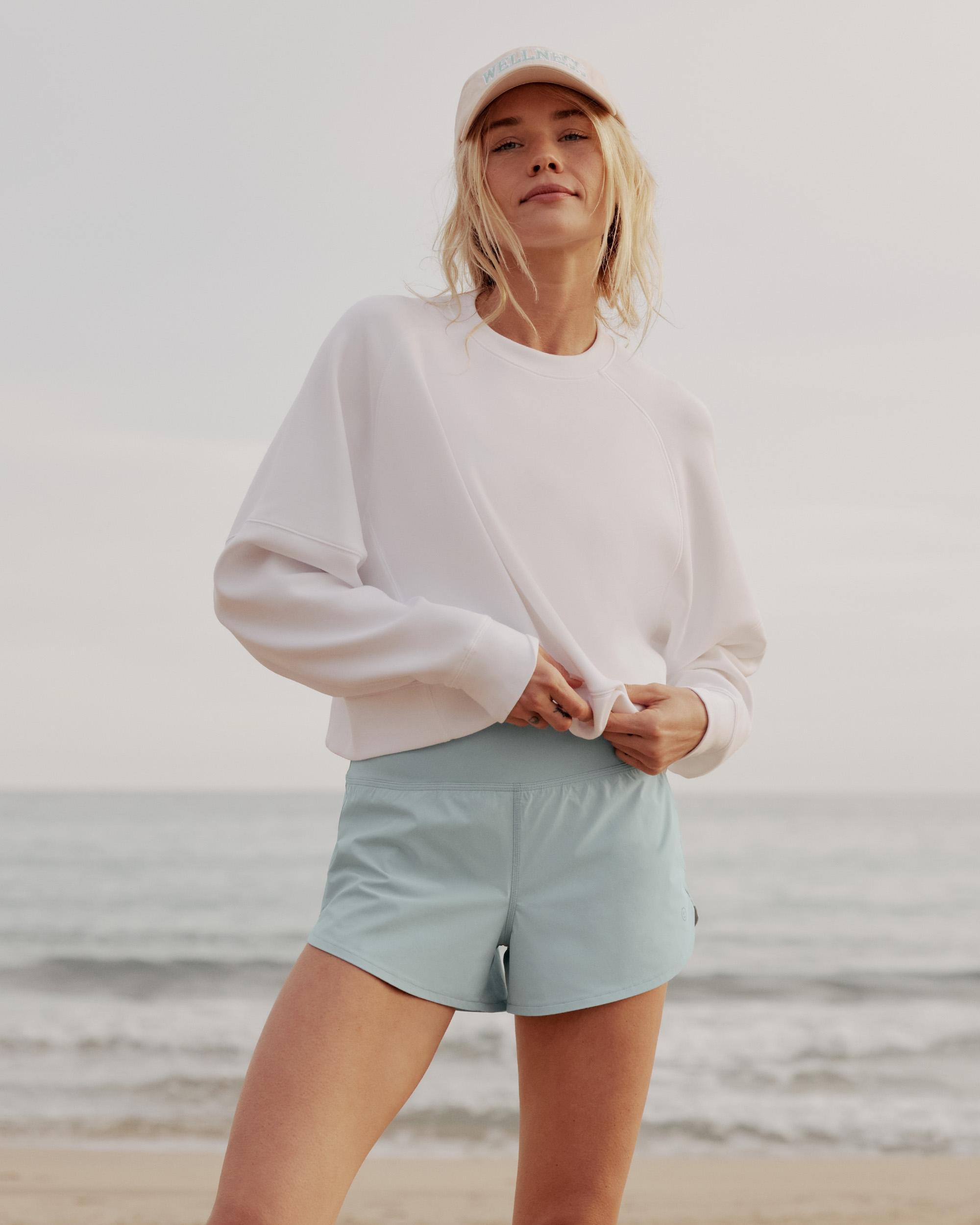 Gilly Hicks Active Oversized Cooldown Crew Sweatshirt Product Image