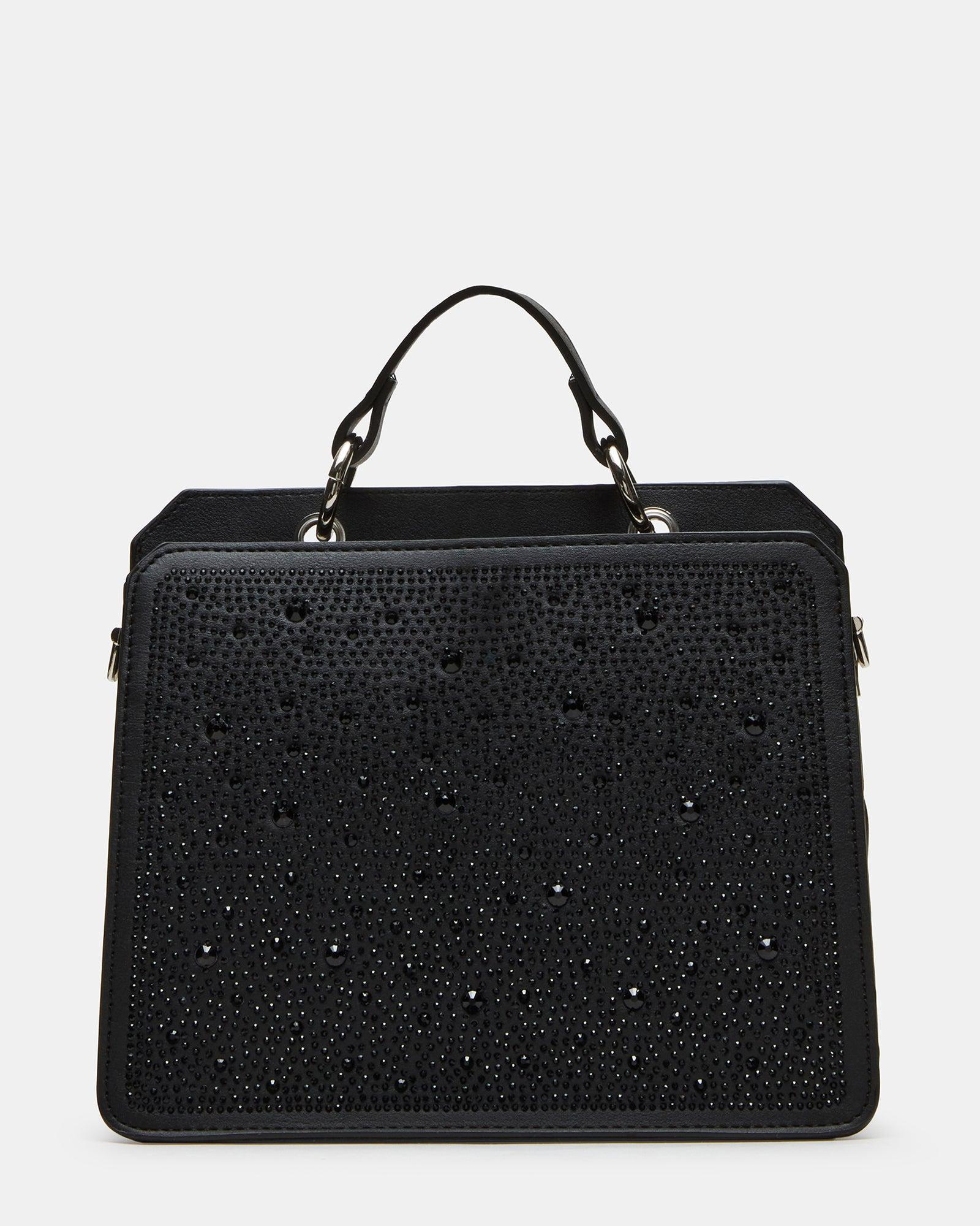 EVELYN BAG BLACK ALLOVER RHINESTONES Female Product Image